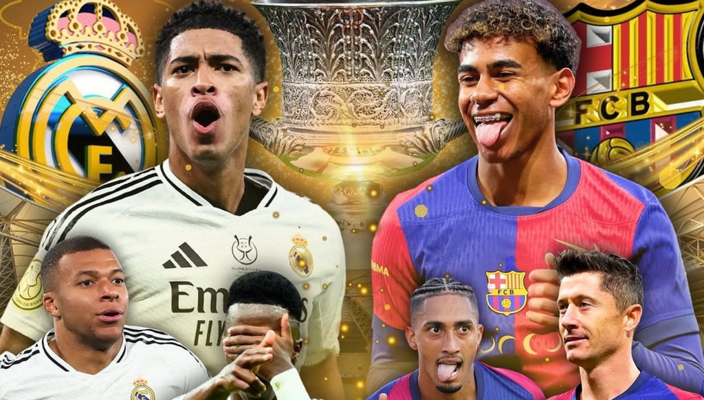 El Clasico giữa Real Madrid và Barcelona