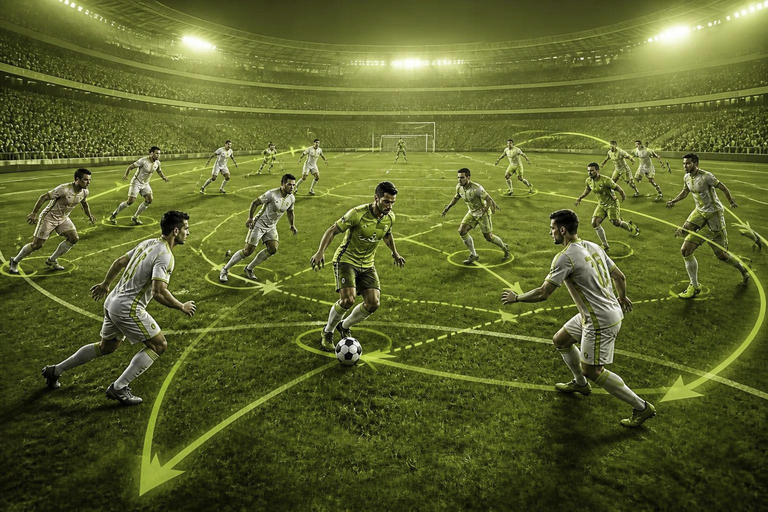 Nguyên lý cốt lõi của bóng đá tổng lực (Total Football )
