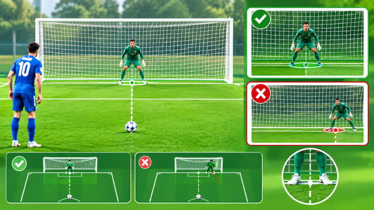 Quy định của IFAB về vị trí đứng của thủ môn bắt penalty